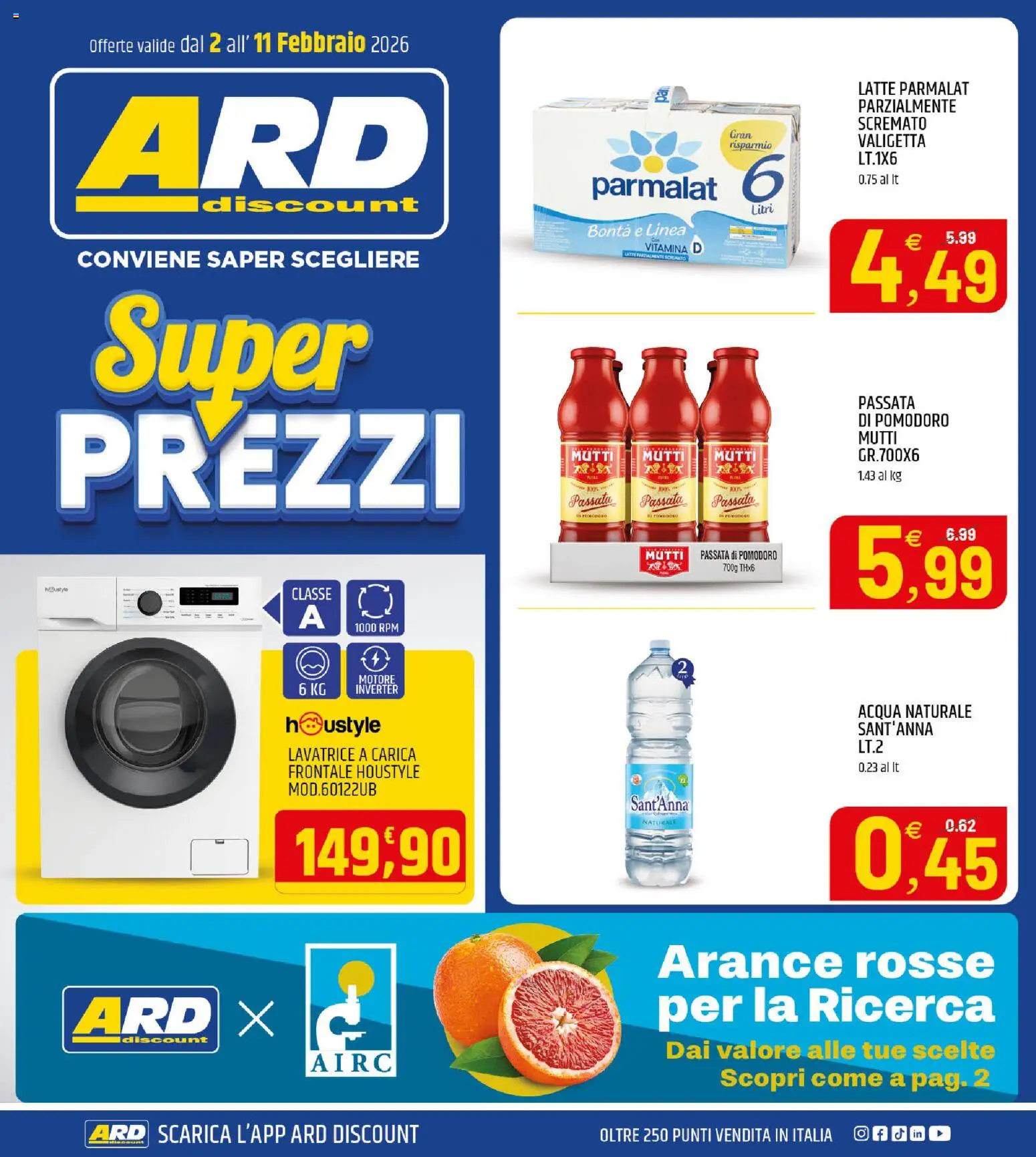 Volantino ARD Discount	 - pagina 1 - valido dal 02/02/2026