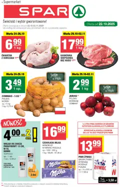 Podgląd Spar Gazetka ważny od 22.10.2025