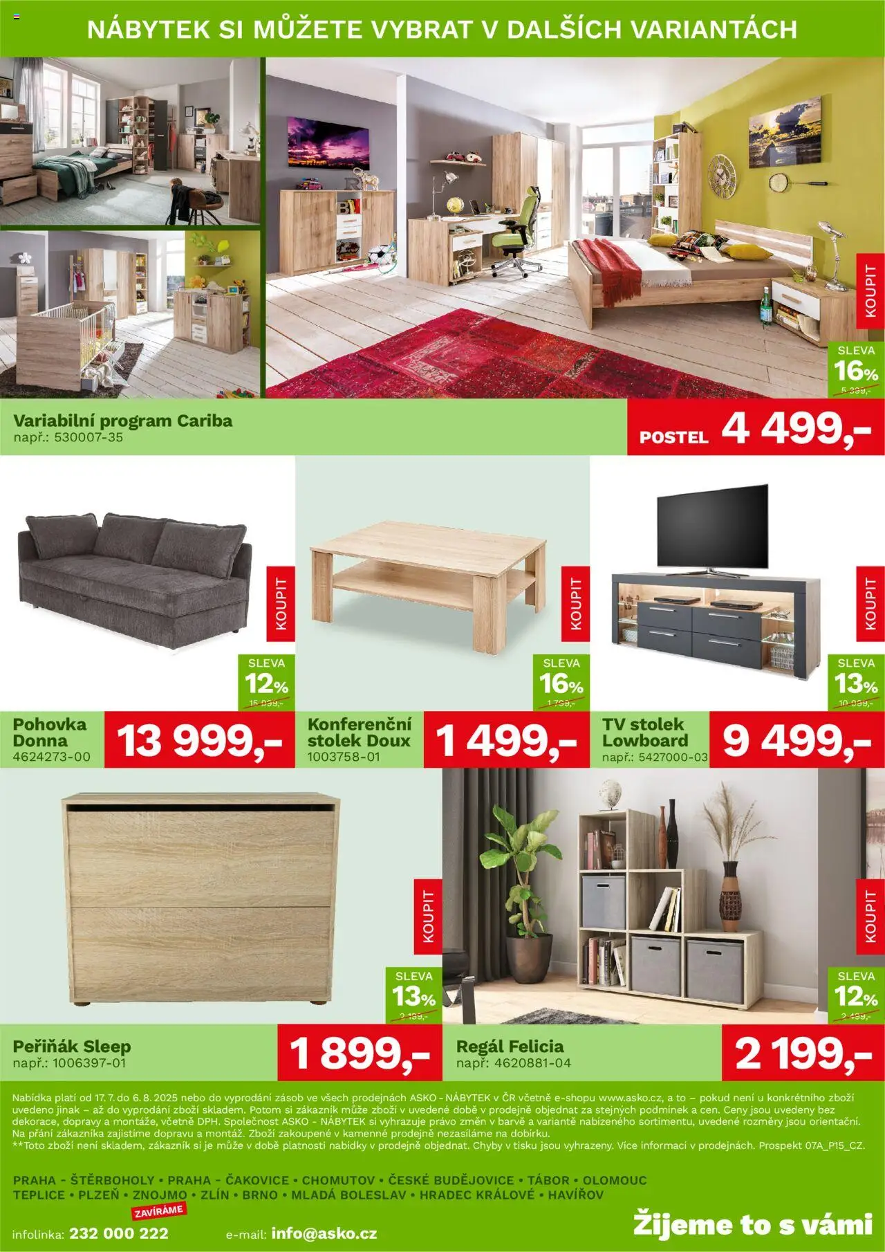 ASKO nábytek leták - strana 4- platný od 17.07.2025