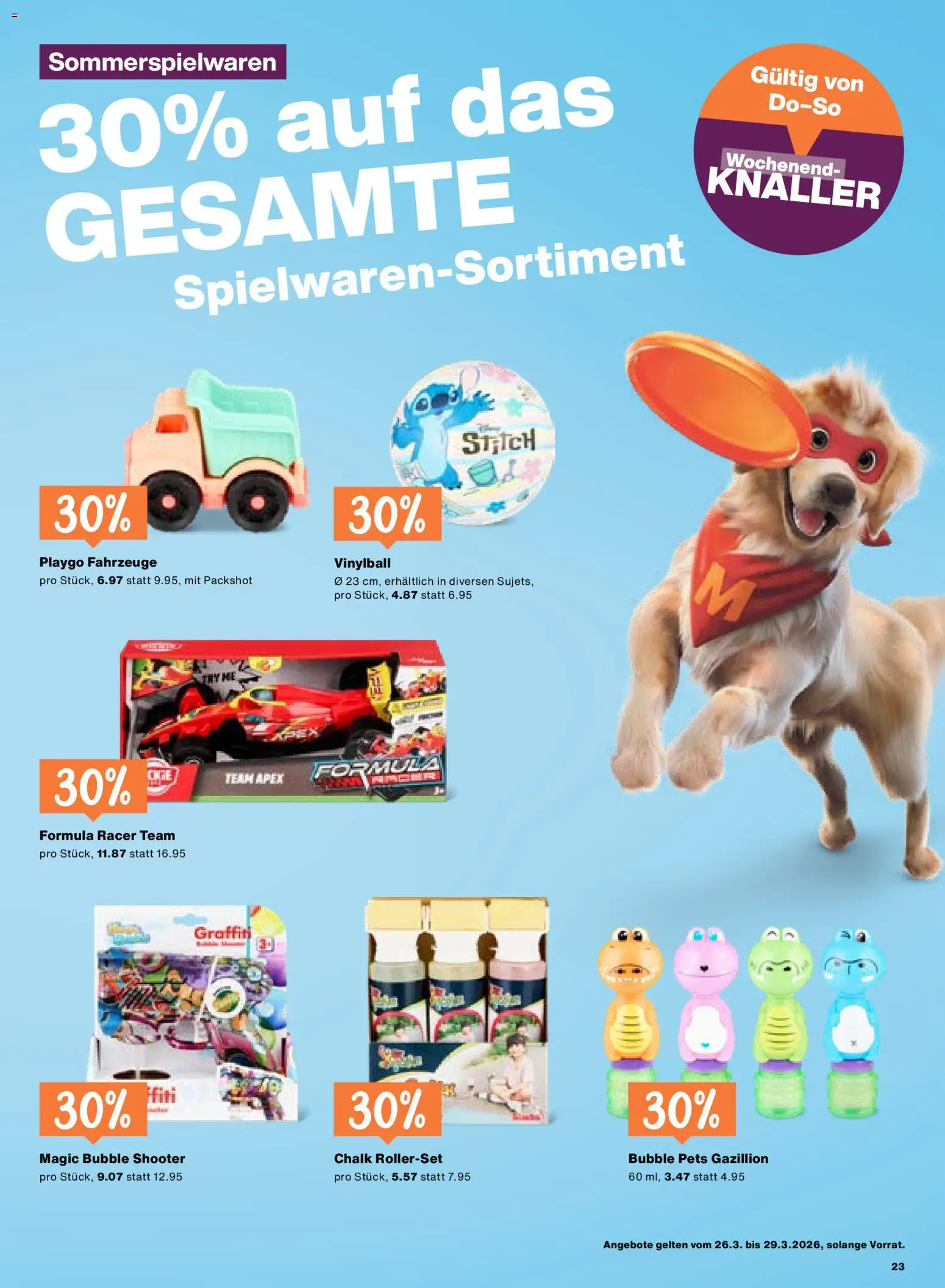 Migros aktionen - page 23- valid from 26.03.2026