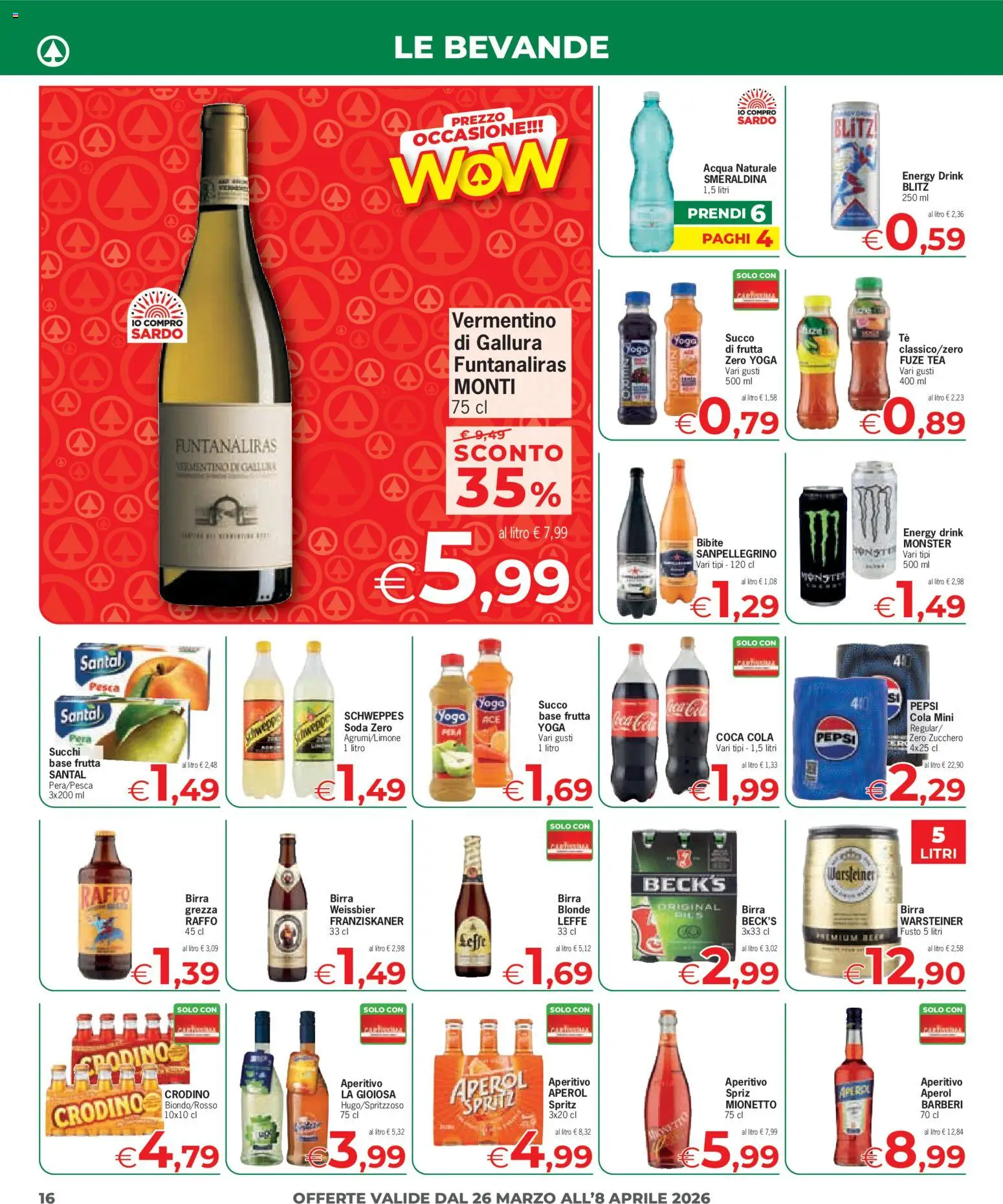 Eurospar volantino - pagina 16 - valido dal 26/03/2026