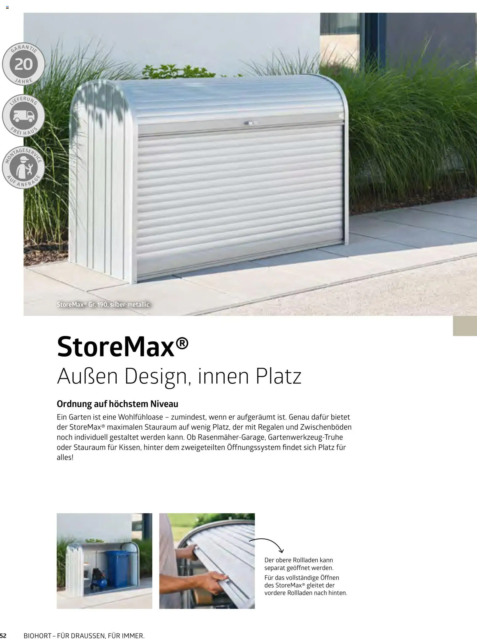 Dehner Biohort – Metall für Garten & Terrasse - Seite 52 - gültig ab 01.01.2026