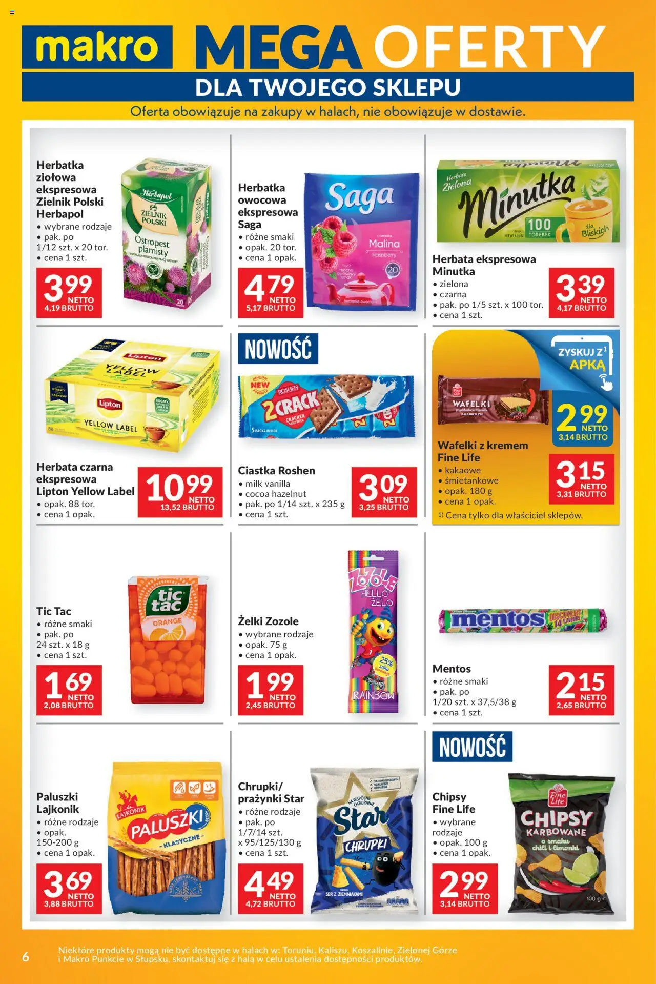 Makro Gazetka - Mega oferty dla Twojego Sklepu - strona 6- ważny od 22.07.2025