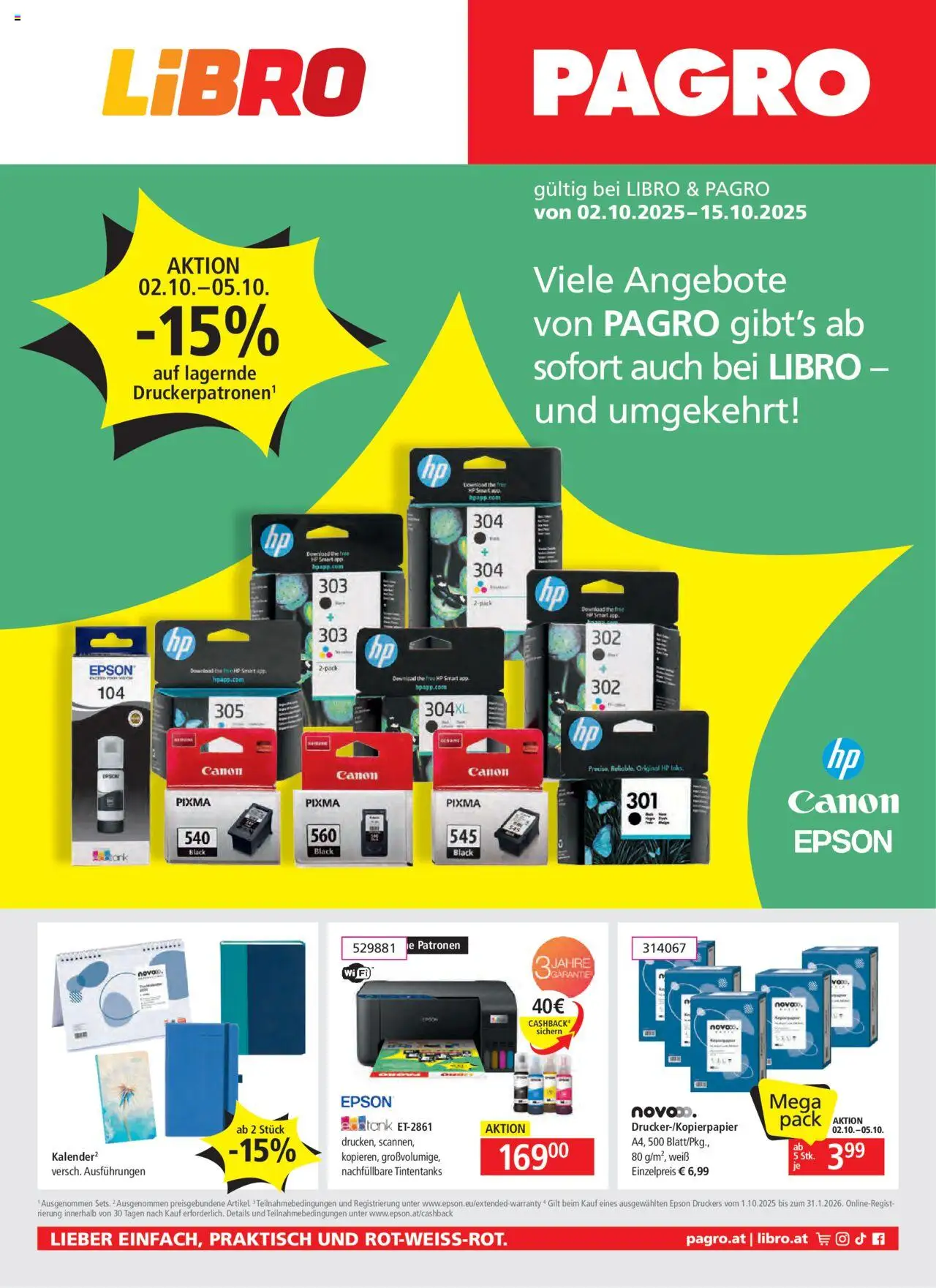 Libro Flugblatt - Seite 1- gültig ab 02.10.2025