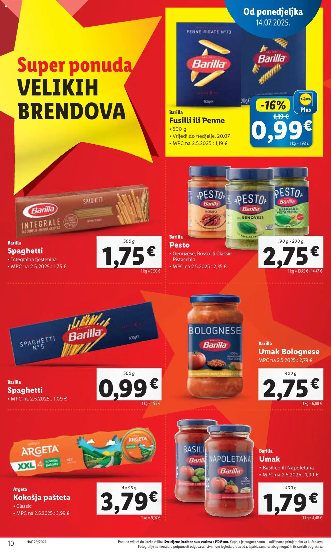 Katalog Lidl - stranica 10- važeći od 14.07.2025