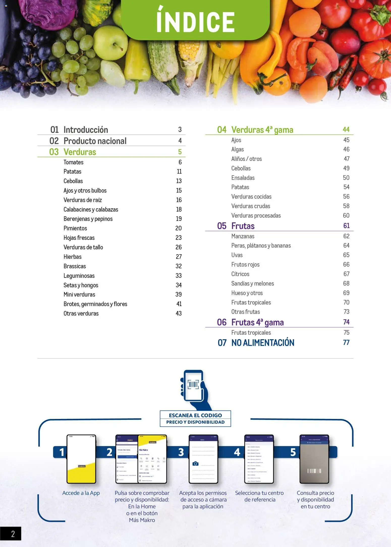 Makro - Especial Frutas y Verduras Península - Página de 2 - Válido desde 05/01/2026