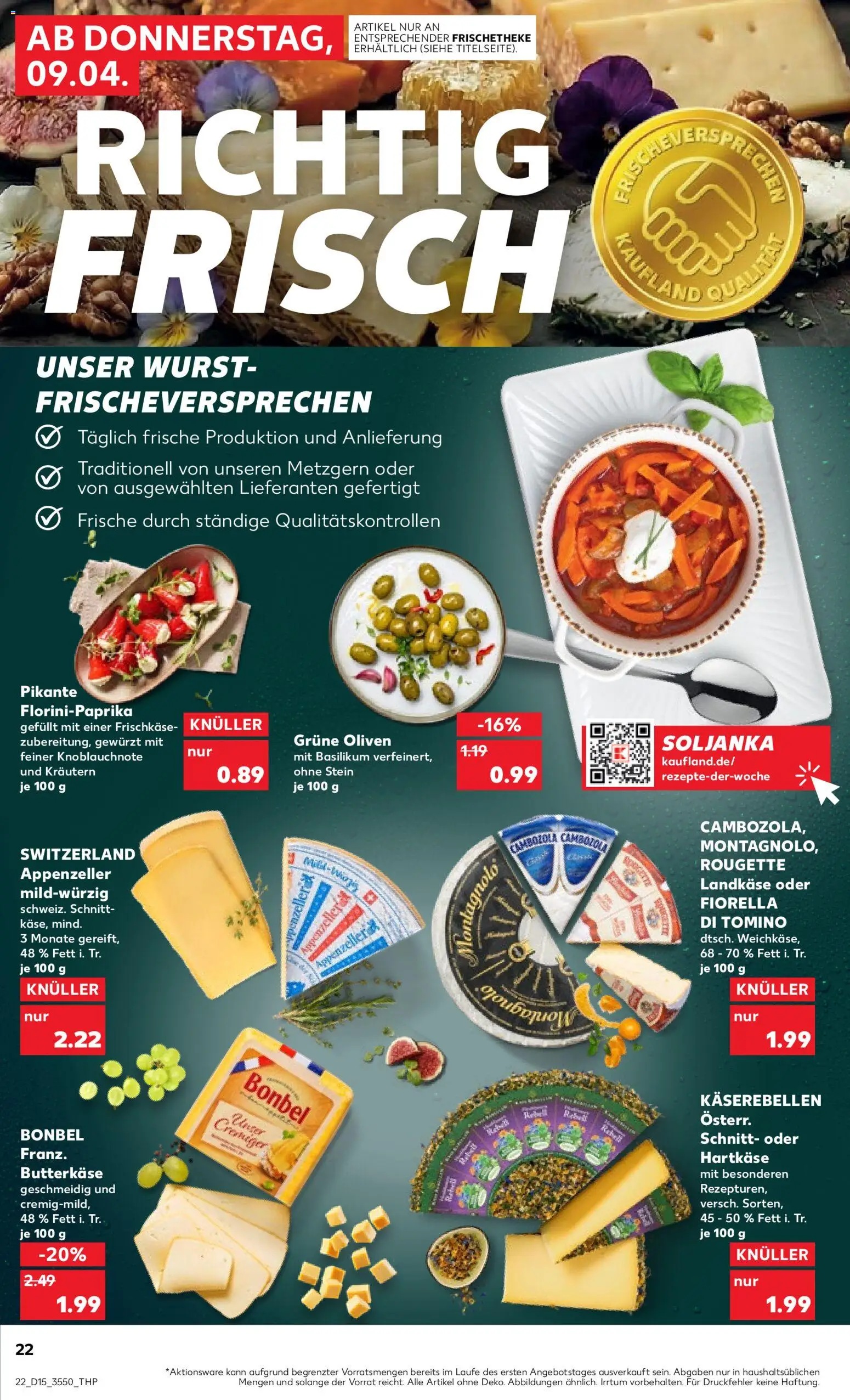 Kaufland Prospekt - Seite 22 - gültig ab 09.04.2026