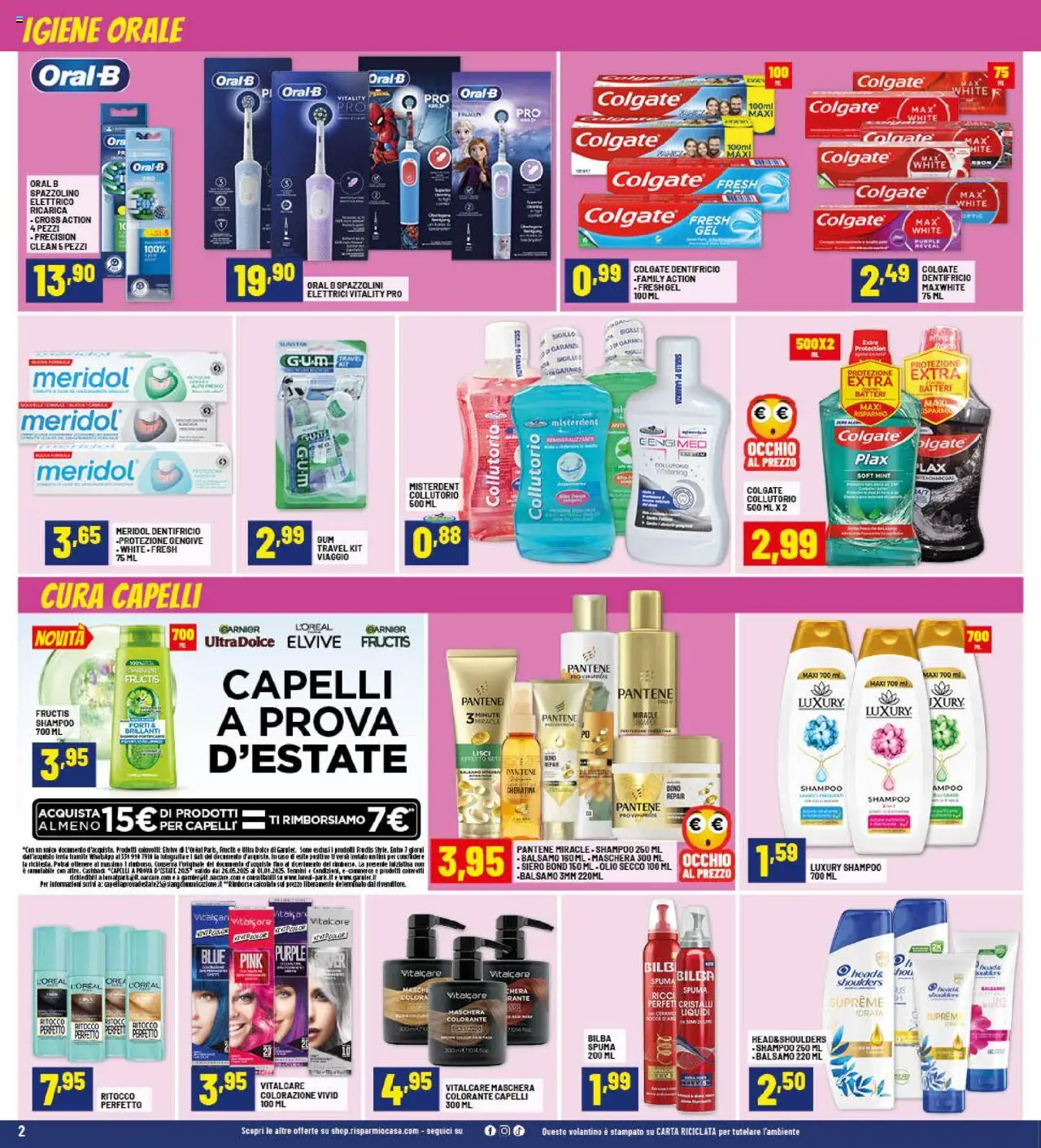 Volantino RisparmioCasa	 - pagina 2 - valido dal 24/07/2025