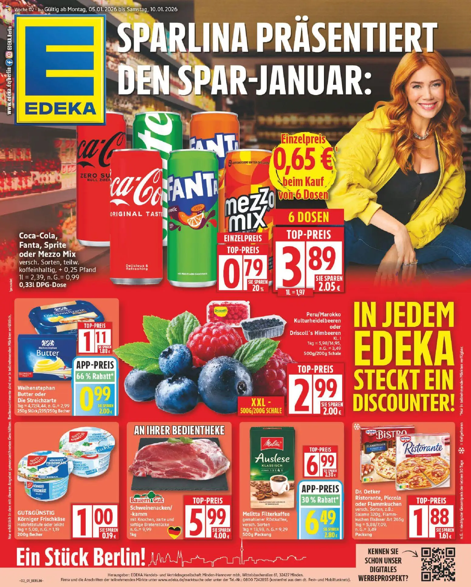 Edeka Prospekt 	 - Seite 1 - gültig ab 05.01.2026