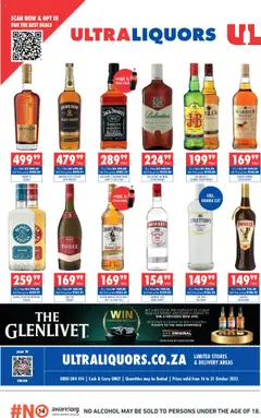 Preview Ultra Liquors Specials valid from 16/10/2025