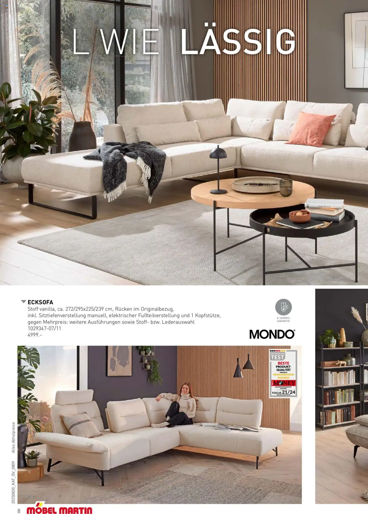 Möbel Martin Sessel & Sofas - Seite 8 - gültig ab 30.08.2025