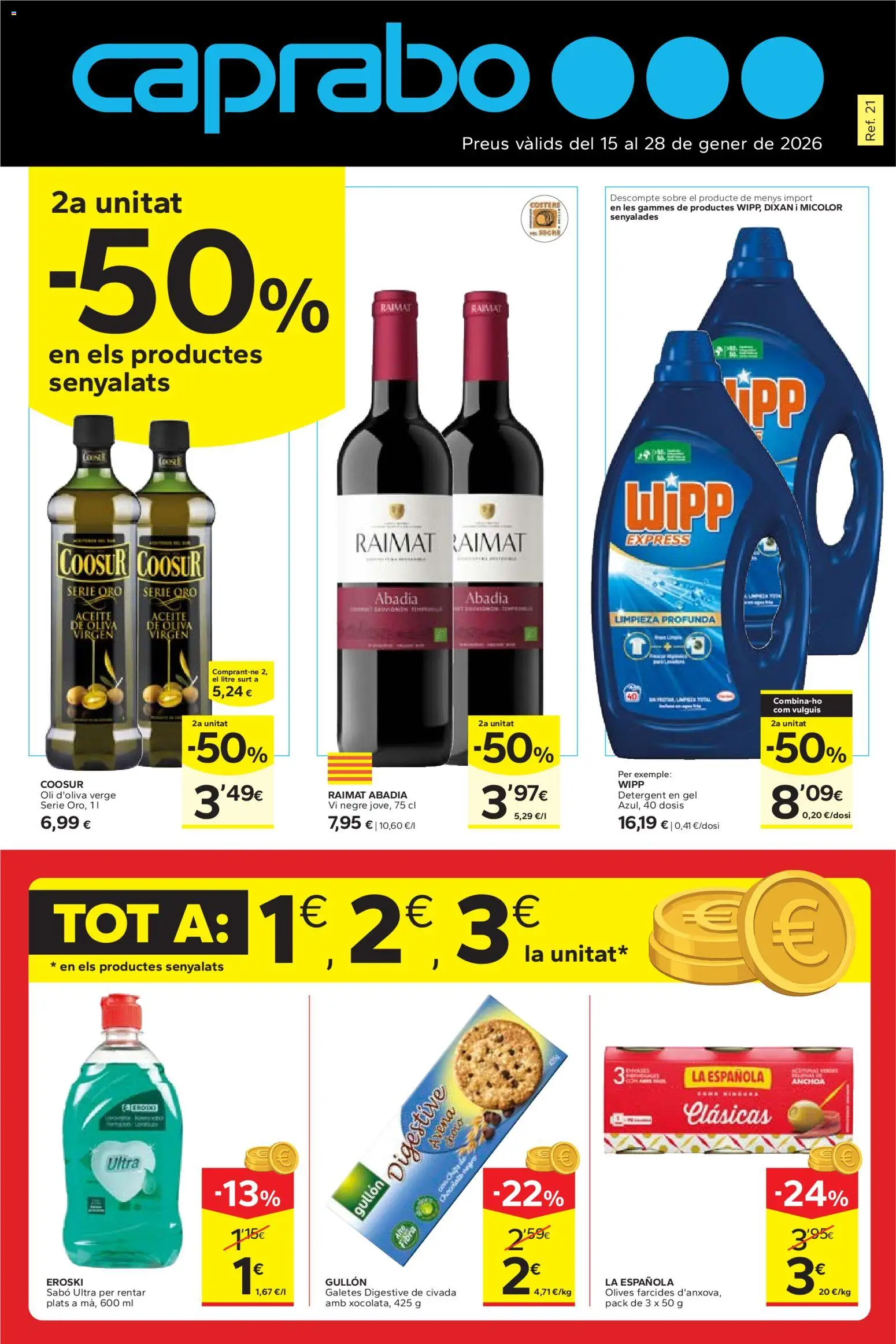 Caprabo folleto - Página de 1 - Válido desde 15/01/2026