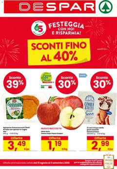Anteprima Volantino Despar	 valida dal 21/08/2025