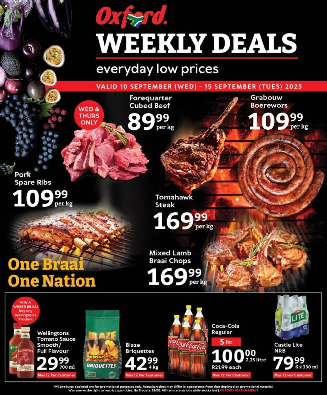 Oxford Freshmarket Specials - page 1- valid from 10/09/2025