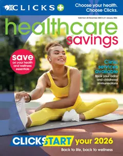 Preview Clicks - Healthcare Savings valid from 30/12/2025