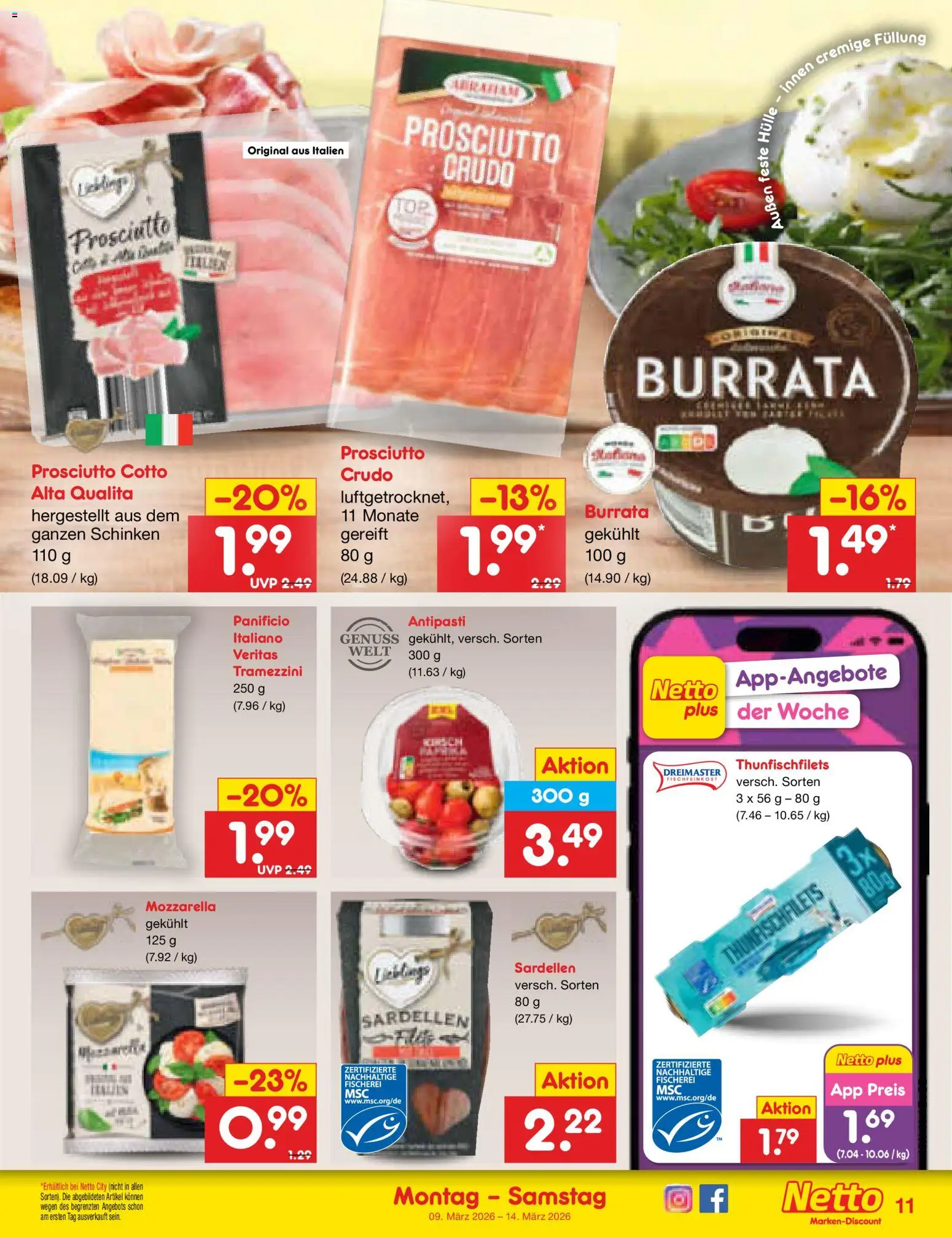 Netto Marken-Discount Prospekt 	 - Seite 11 - gültig ab 09.03.2026
