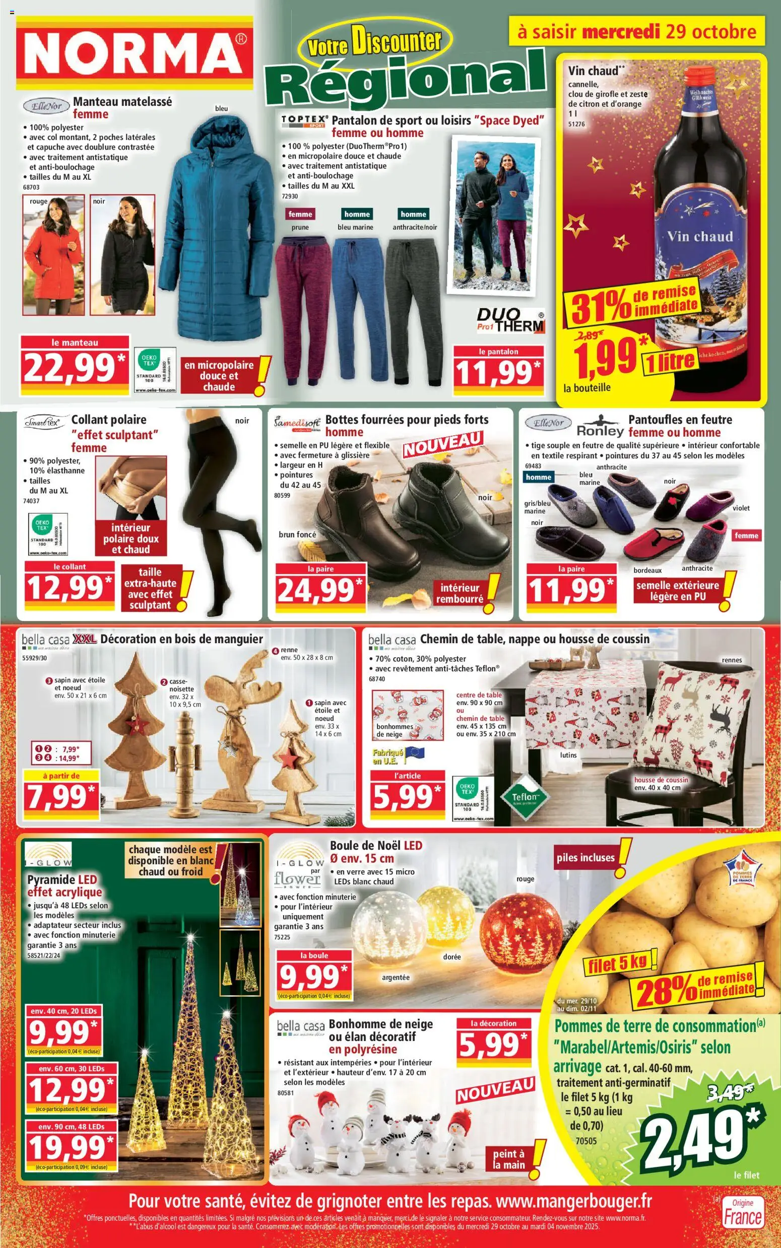 Norma catalogue - page 1 - valable à partir du 29/10/2025
