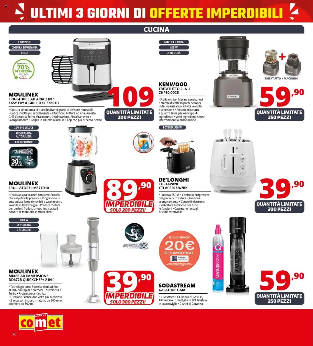 Volantino Comet	 - pagina 26 - valido dal 14/07/2025