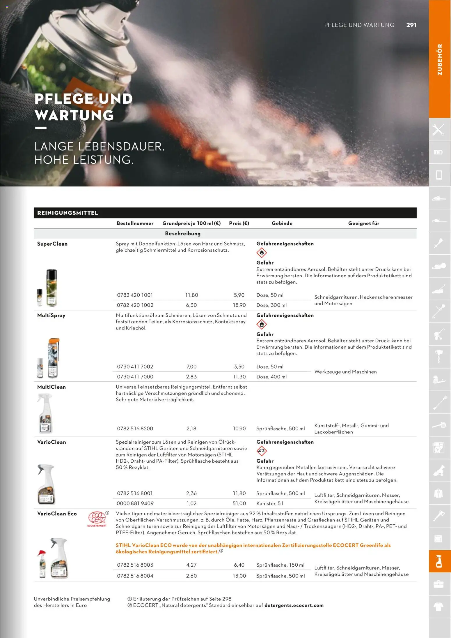 STIHL Katalog - Seite 291 - gültig ab 01.01.2026