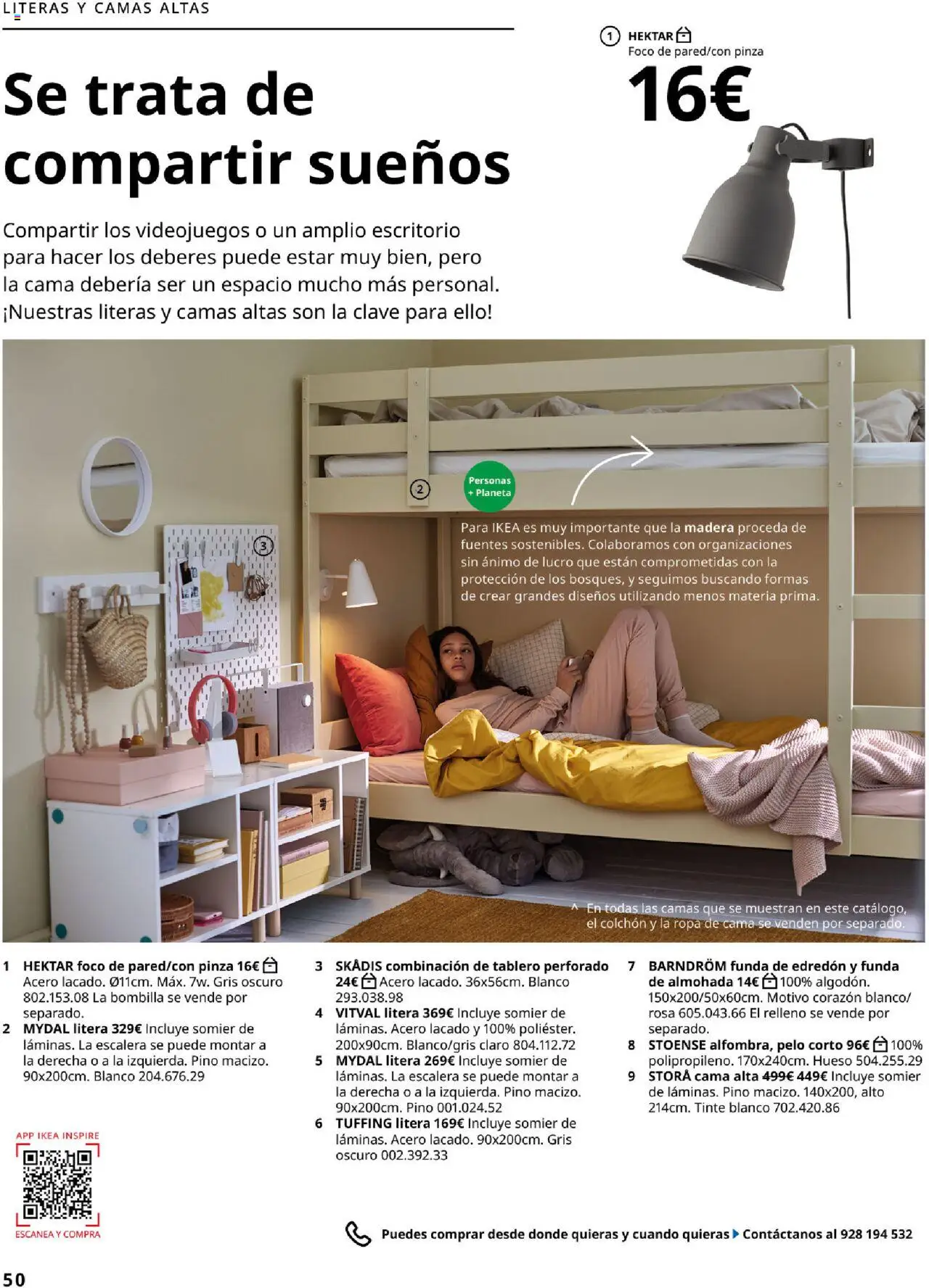 Catálogo IKEA Dormitorios - Página de 50 - Válido desde 01/09/2025