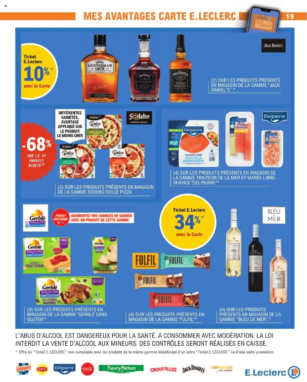 E.Leclerc catalogue semaine 29 - page 19 - valable à partir du 15/07/2025