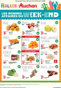 Auchan - Les bons plans du week-end dans votre hyper ! geldig vanaf 05/02/2026