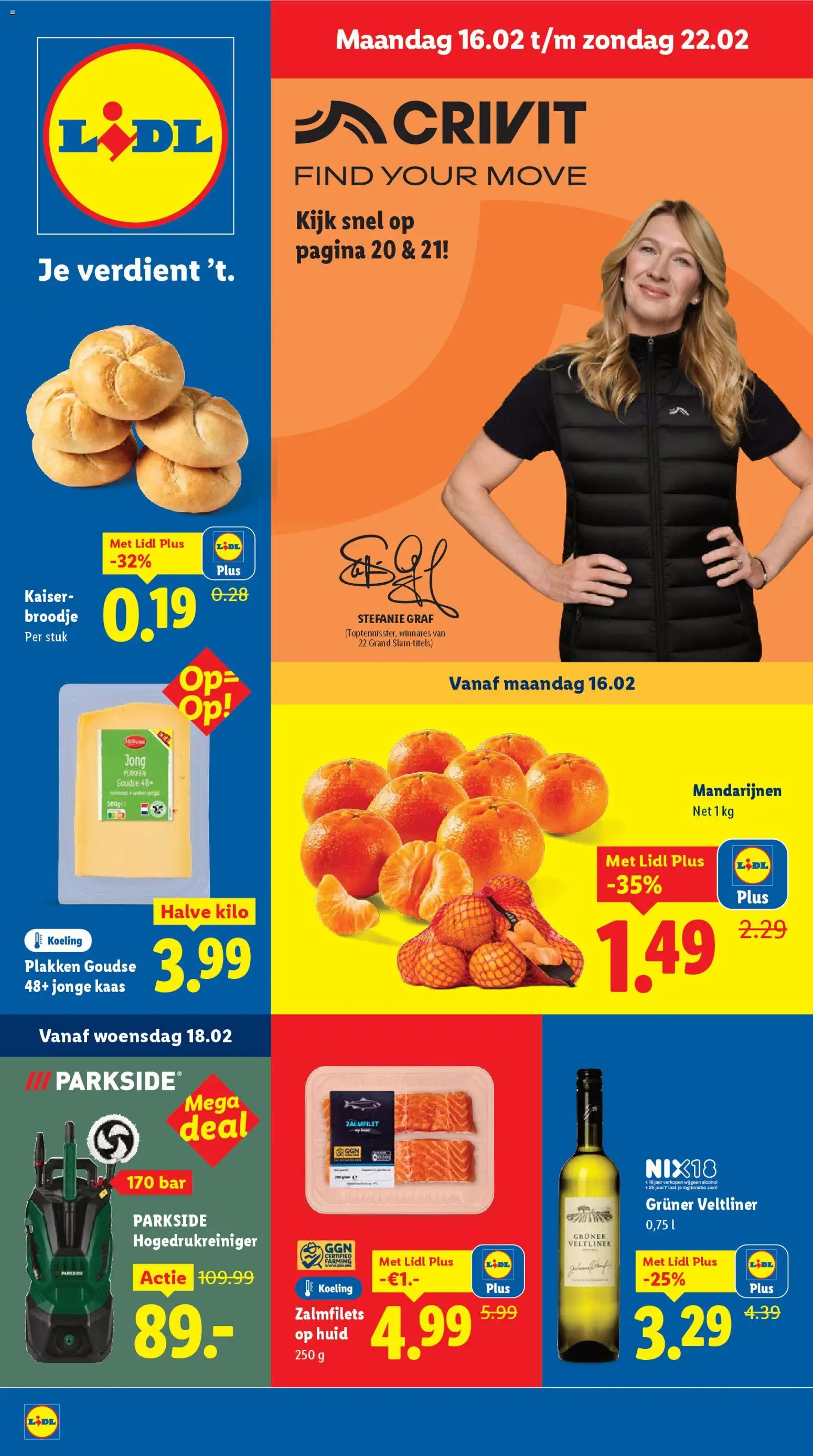 Lidl - Folder week 8 - pagina 1- geldig vanaf 16-02-2026