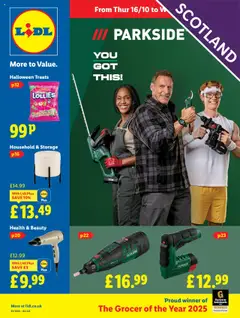 Lidl - Lidl Weekly Scotland valid from 16/10/2025