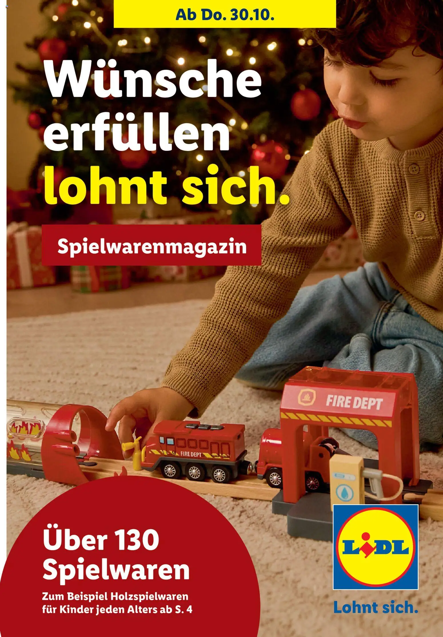 Lidl Aktionen Spielwarenmagazin - Seite 1- gültig ab 30.10.2025