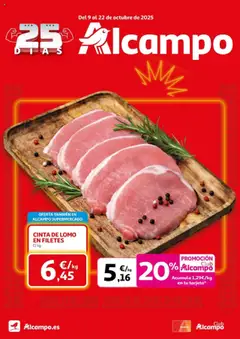 Vista previa del folleto Alcampo - HG Nacional Unificado válido desde 09/10/2025