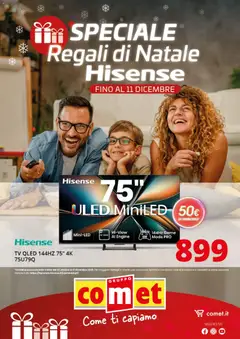 Anteprima Comet Hisense catalogo valida dal 20/10/2025