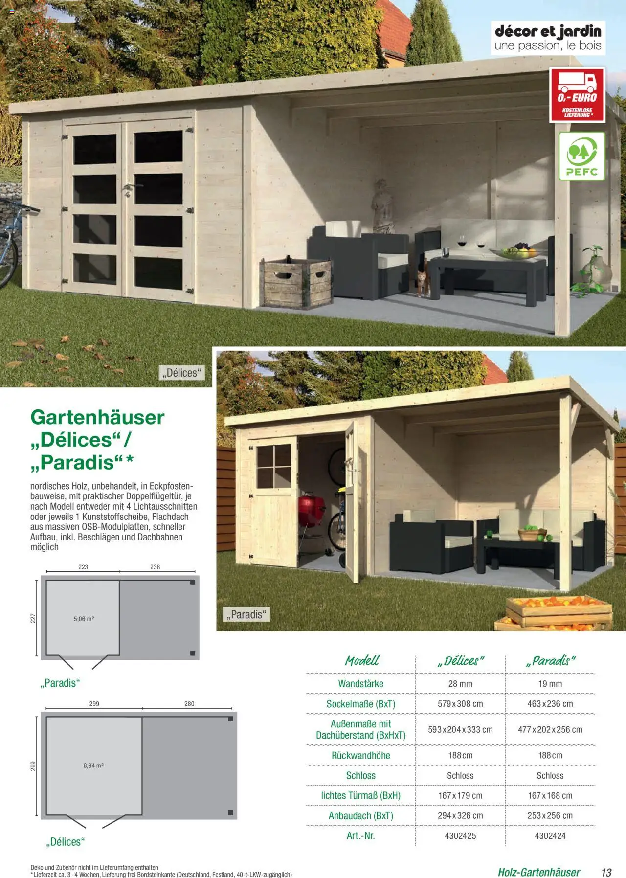 Toom Baumarkt Gartenhäuser & Carports  - Seite 13 - gültig ab 01.01.2025