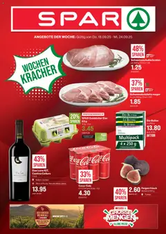 Vorschau SPAR Aktionen gültig ab 18.09.2025