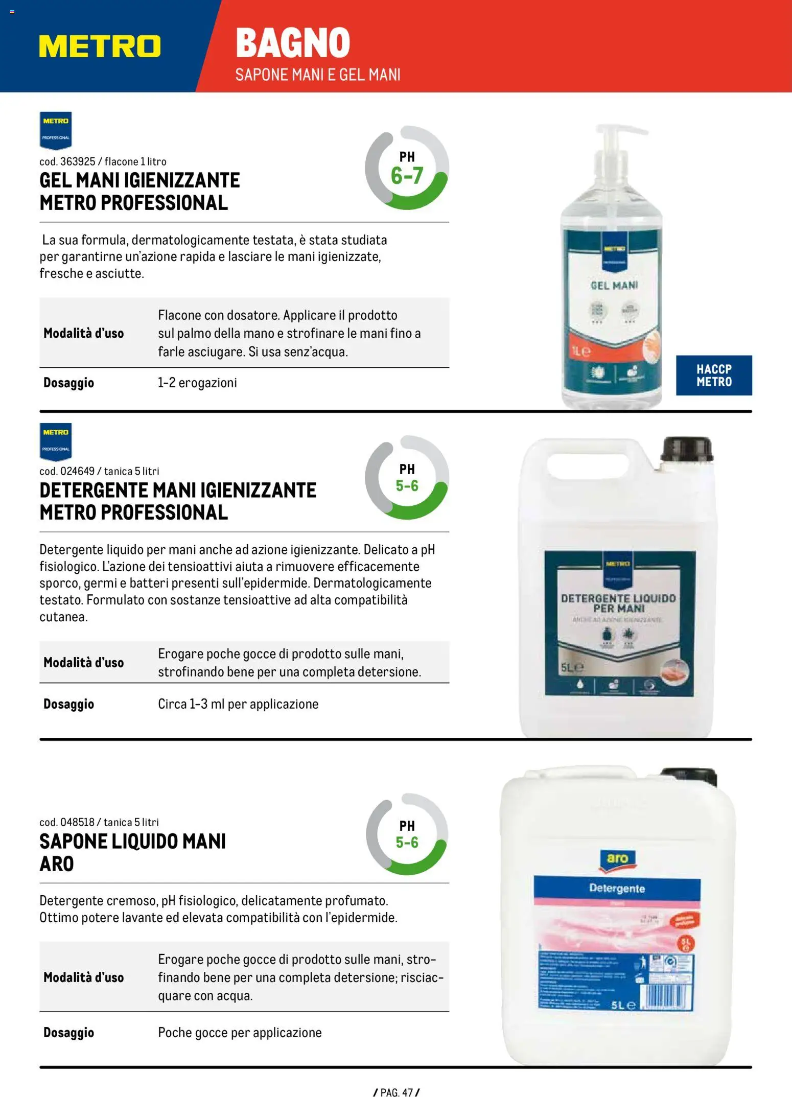 Metro Detergenza catalogo - pagina 47 - valido dal 07/01/2026
