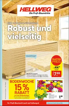 Vorschau HELLWEG Flugblatt gültig ab 22.01.2026