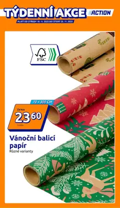 Náhled Action leták platný od 19.11.2025