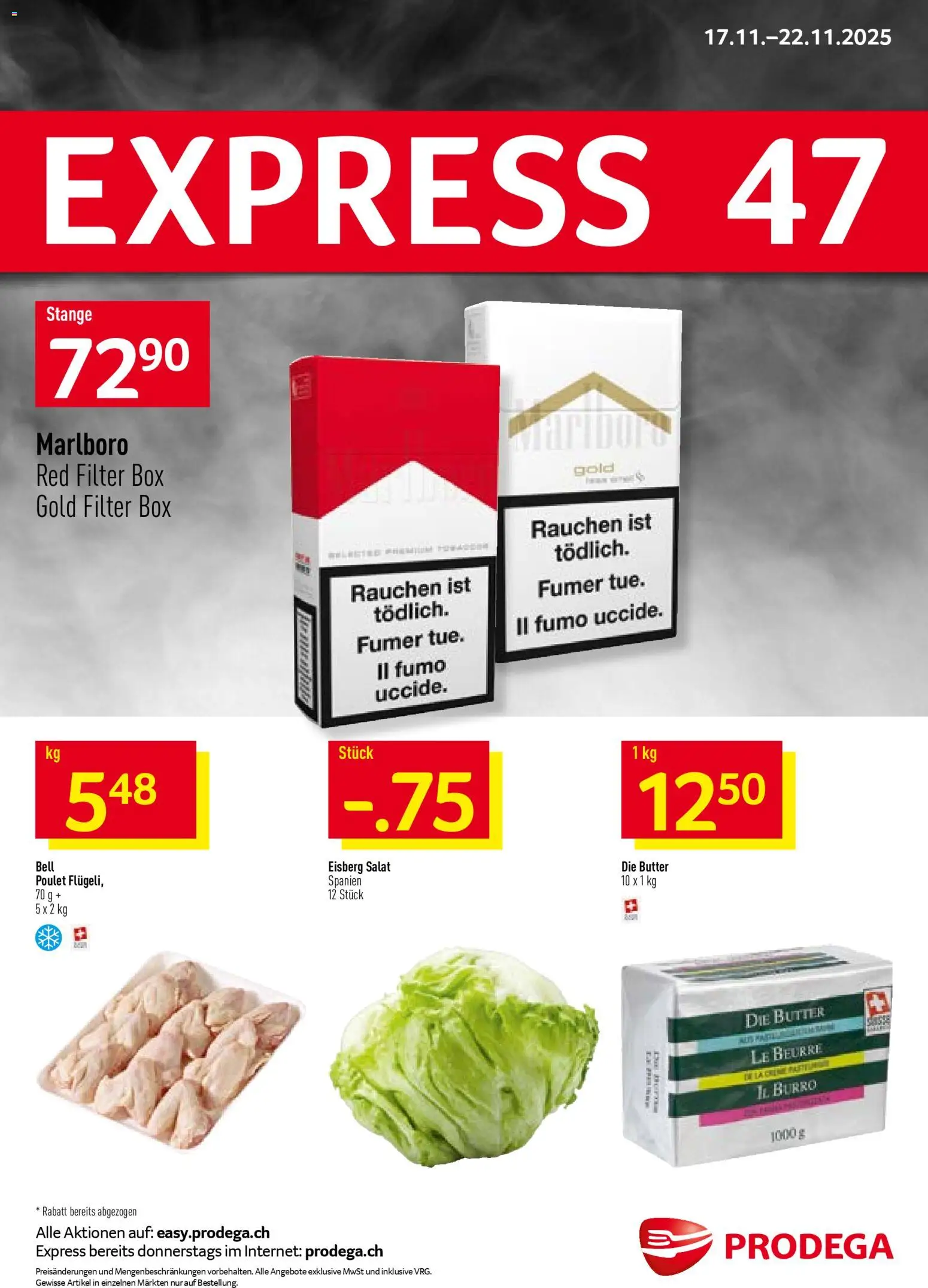 Prodega Aktionen - Seite 1- gültig ab 17.11.2025