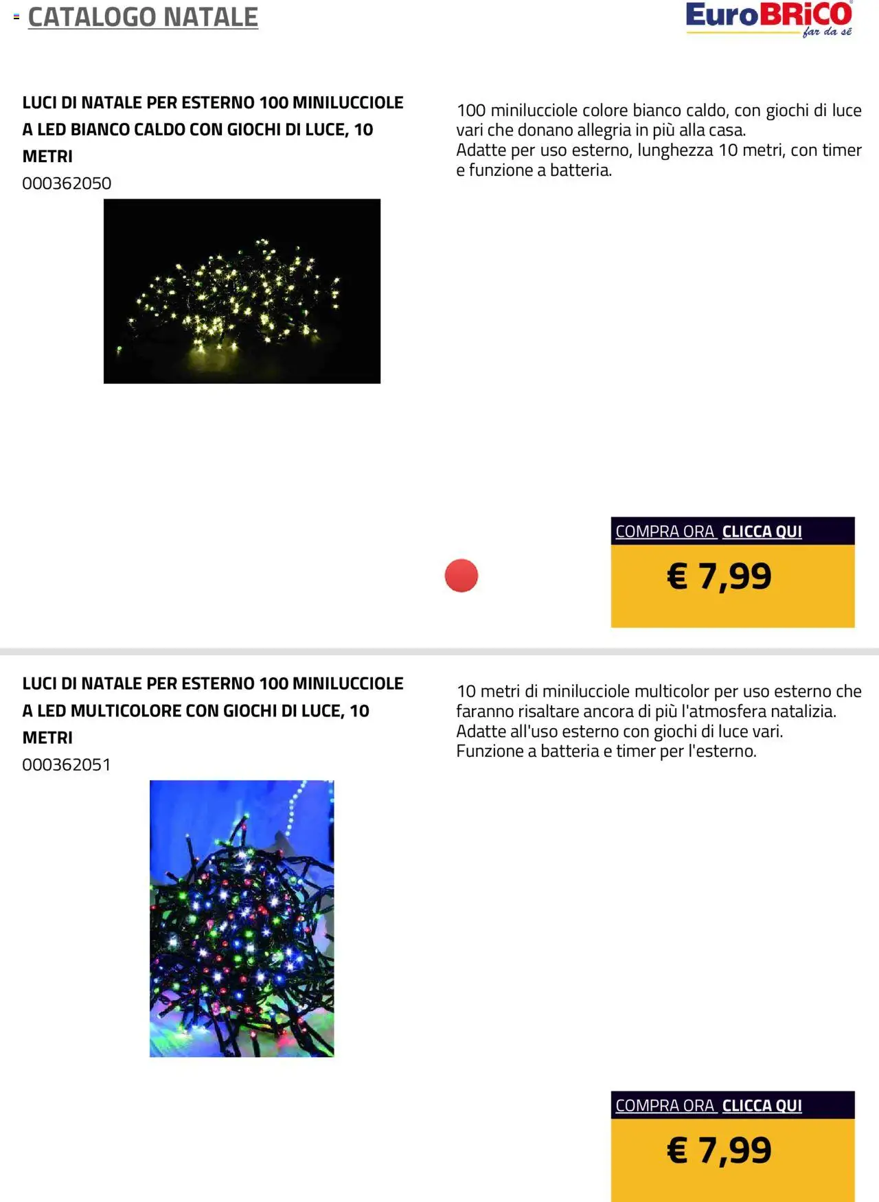 Eurobrico Natale catalogo - pagina 14 - valido dal 23/07/2025