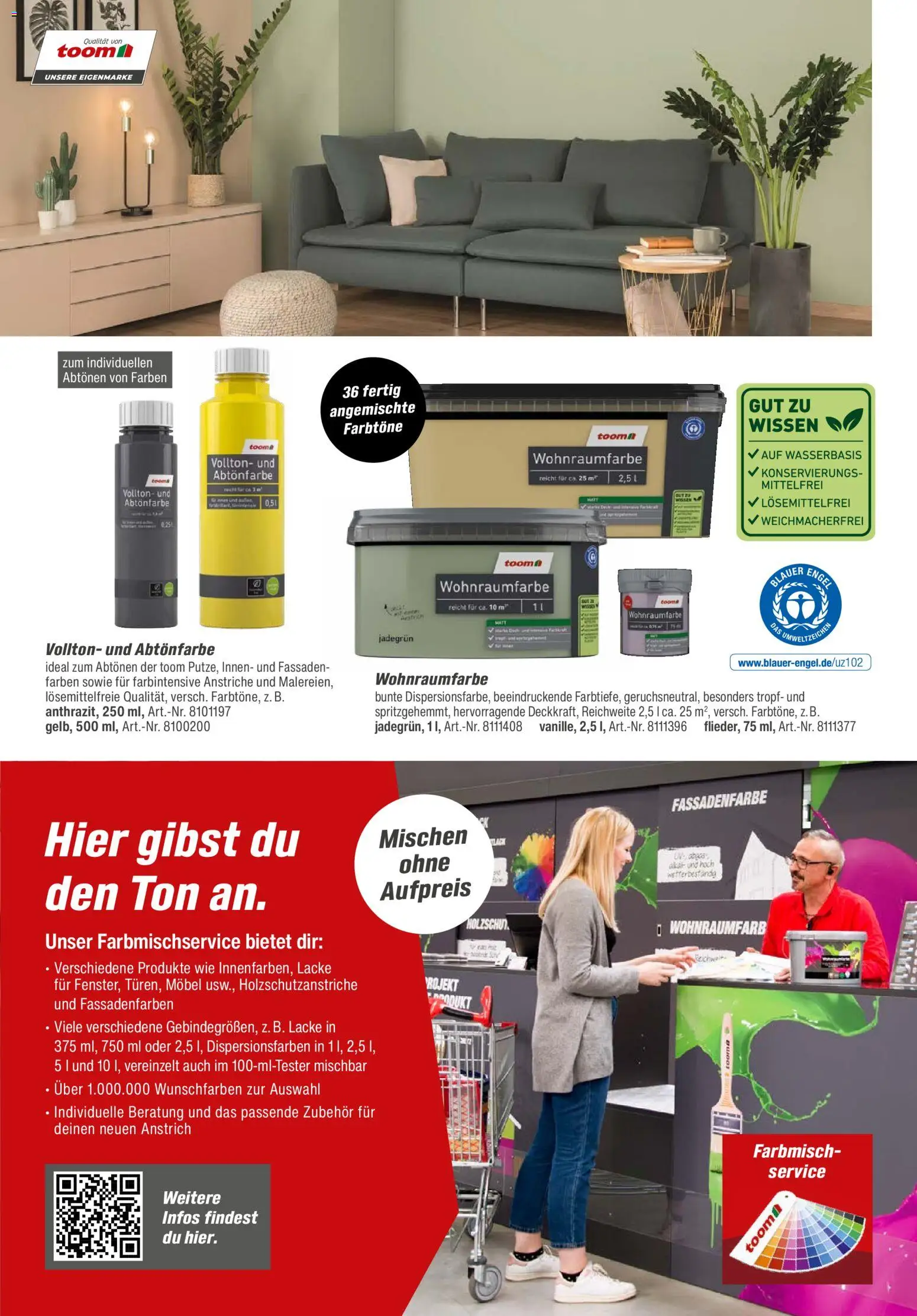 Toom Baumarkt  Wohnen & Haushalt 2026 - Seite 36 - gültig ab 01.01.2026