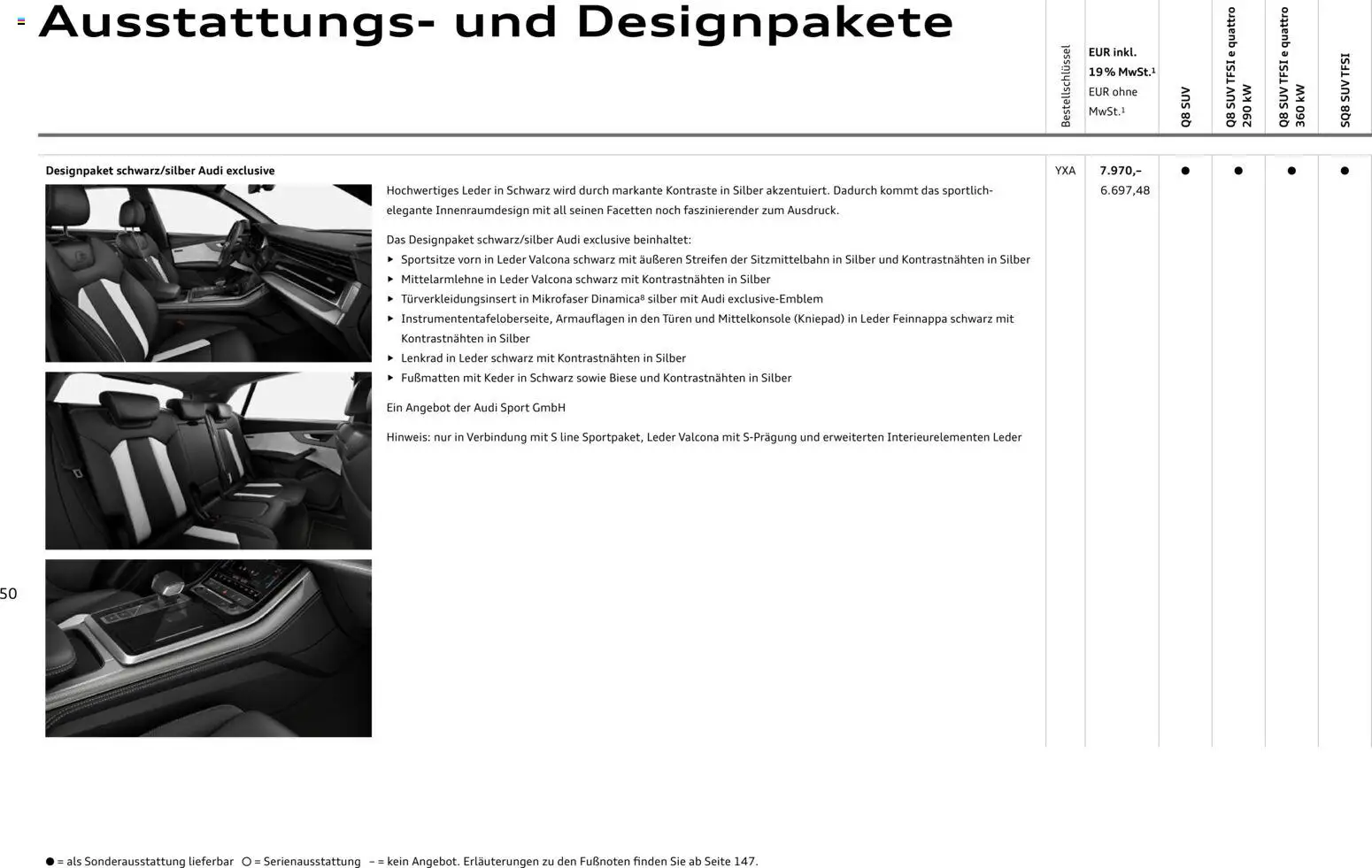 Audi Q8 - Seite 50 - gültig ab 06.11.2025