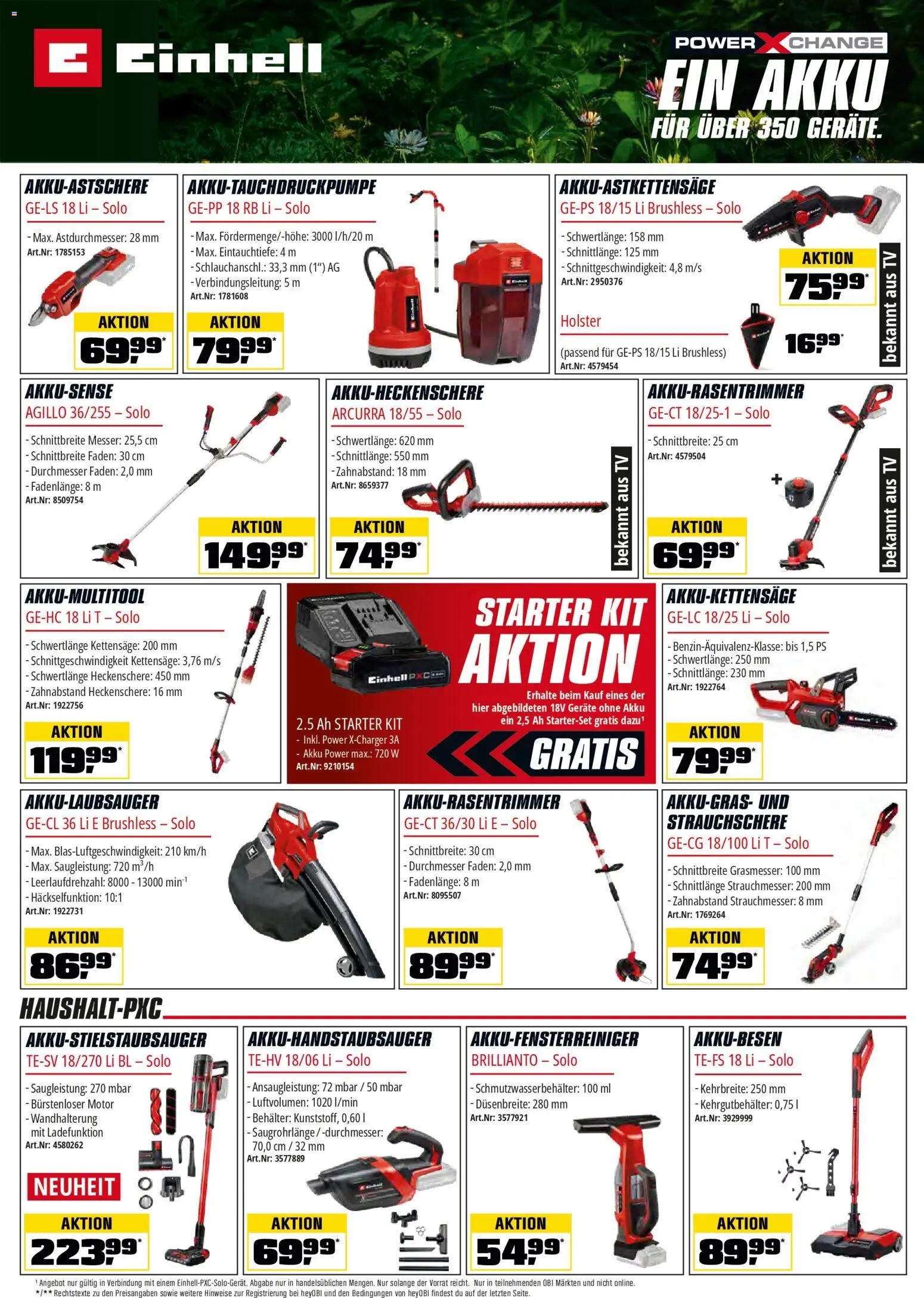 OBI Flugblatt - page 16- valid from 26.03.2026