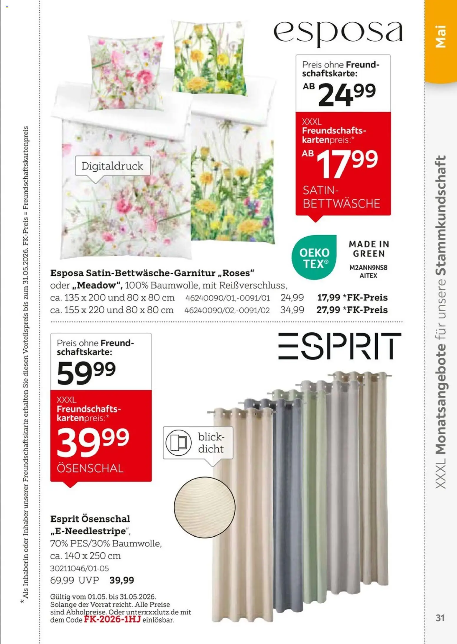 XXXL Lutz  Freundschaftskartenjournal - Seite 31 - gültig ab 01.02.2026