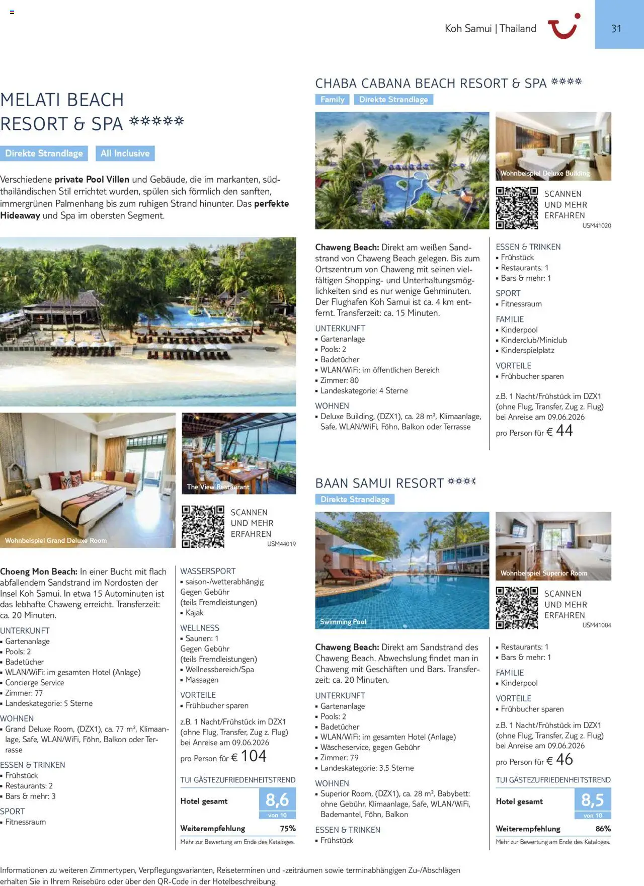 TUI Prospekt  Asien, Afrika, Orient & Indischer Ozean 2025/26 	 - Seite 31 - gültig ab 01.11.2025