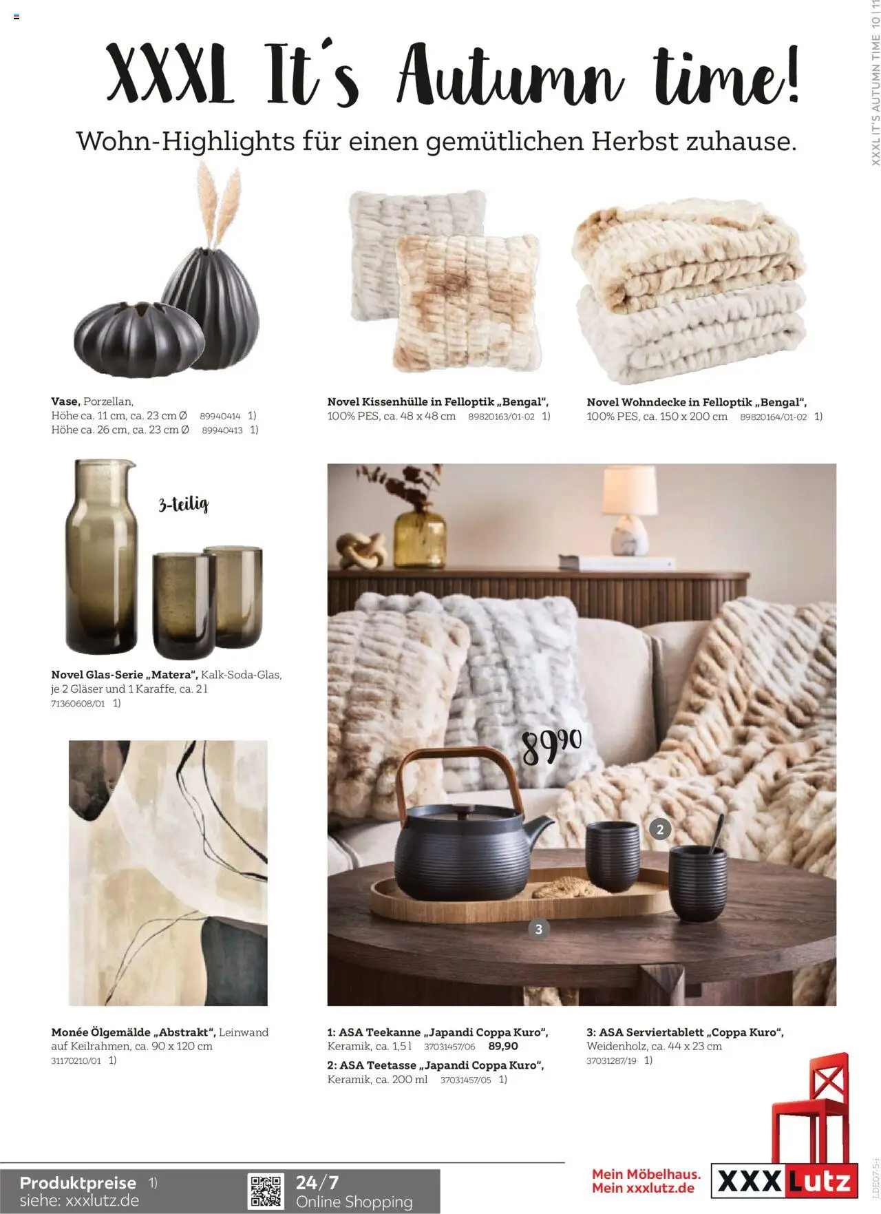 XXXL Lutz Magazin Schöner Einrichten - Seite 11 - gültig ab 01.09.2025