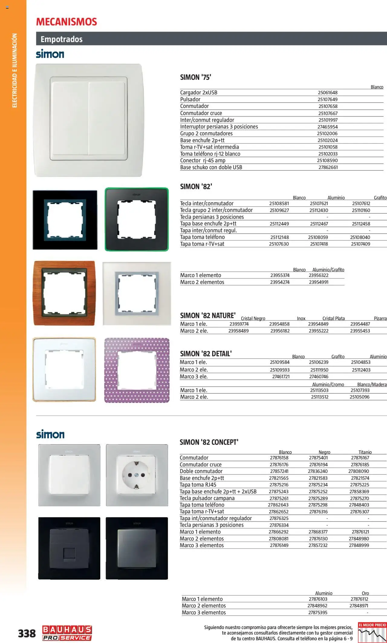 Bauhaus - ProService  - Página de 338 - Válido desde 24/02/2025