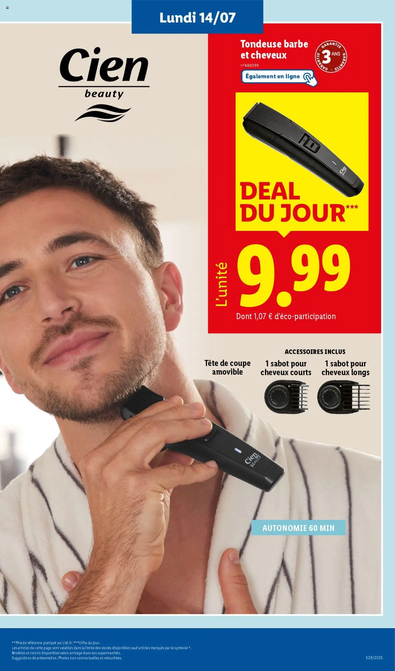 LIDL Les bonnes affaires de la semaine - page 9 - valable à partir du 14/07/2025