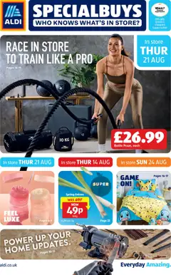 Aldi - Weekly offers UK Specialbuys valid from 21/08/2025