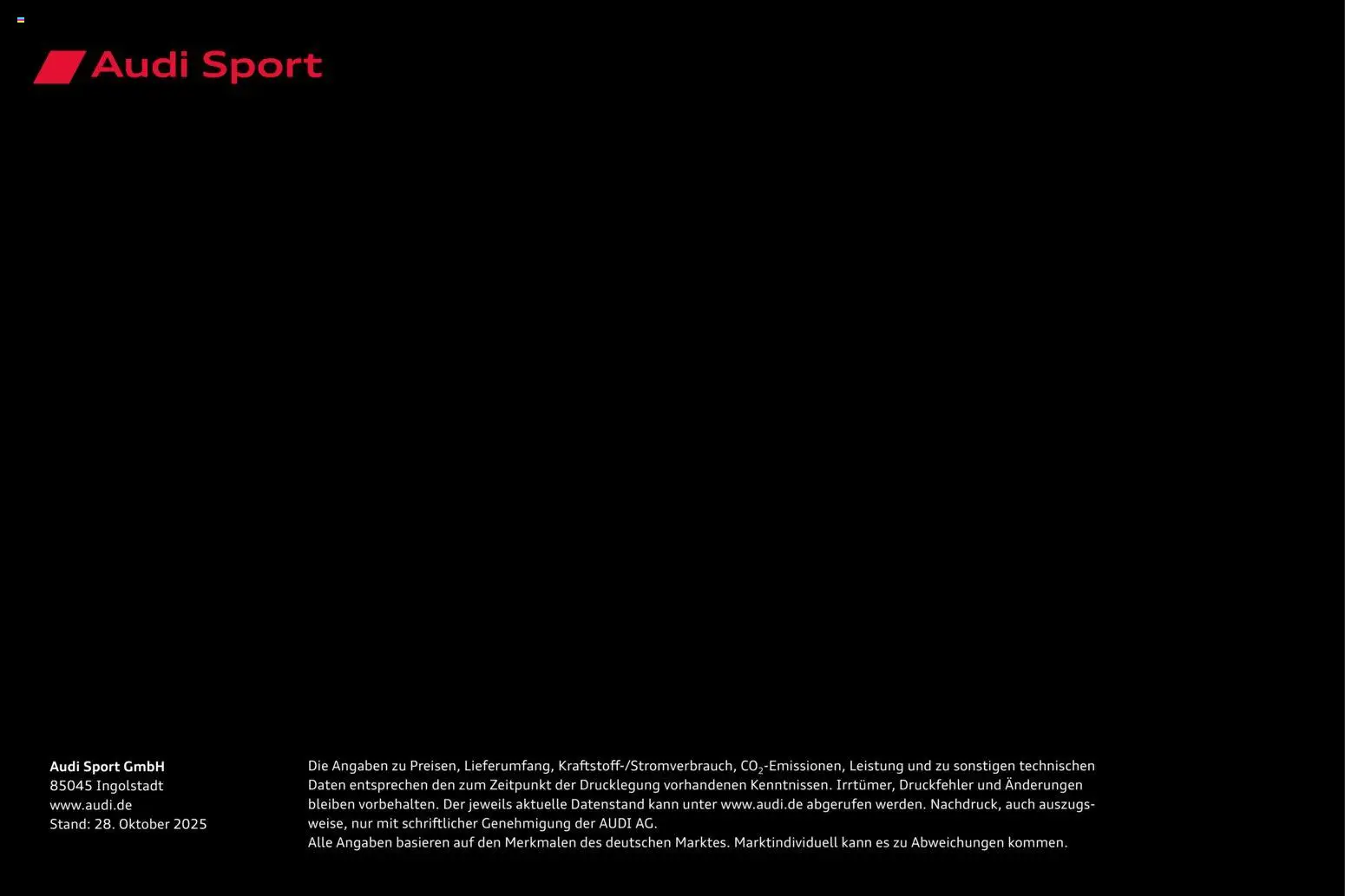 Audi  RS e-tron GT / RS e-tron GT performance - Seite 108 - gültig ab 28.10.2025