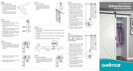 Preview Gelmar - Barn Door System valid from 12/02/2024