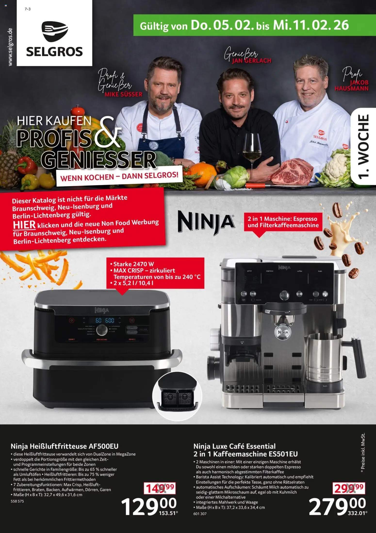 Selgros Non Food - Seite 1 - gültig ab 05.02.2026